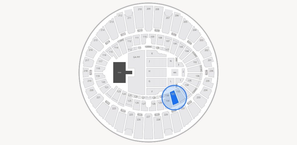 Kia Forum Seating Chart