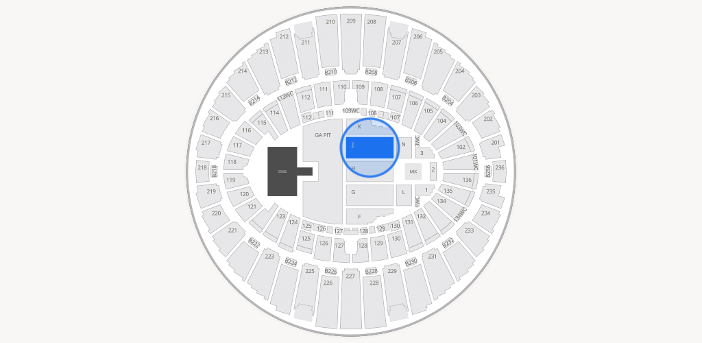Kia Forum Seating Chart