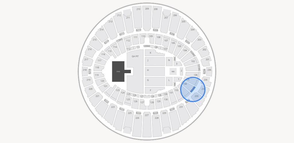 Kia Forum Seating Chart