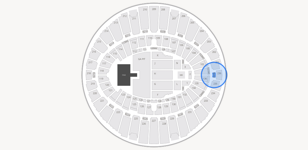 Kia Forum Seating Chart