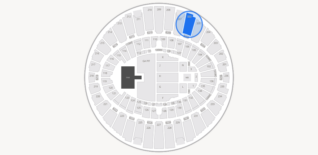Kia Forum Seating Chart