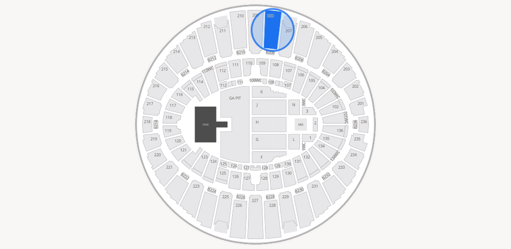 Kia Forum Seating Chart