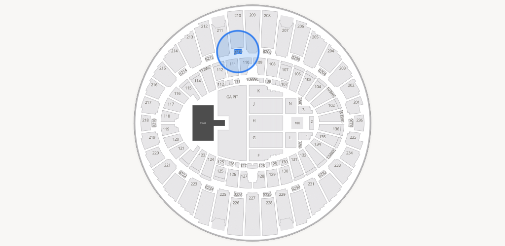 Kia Forum Seating Chart