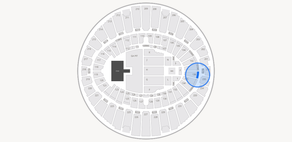 Kia Forum Seating Chart