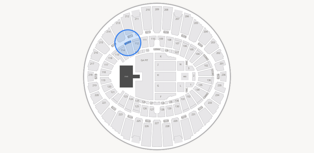 Kia Forum Seating Chart