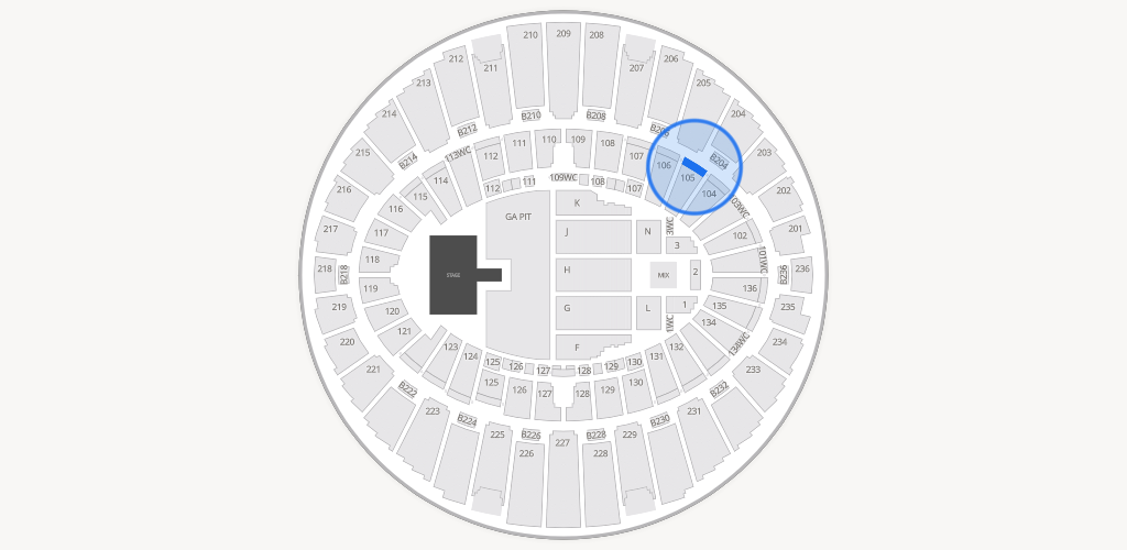 Kia Forum Seating Chart