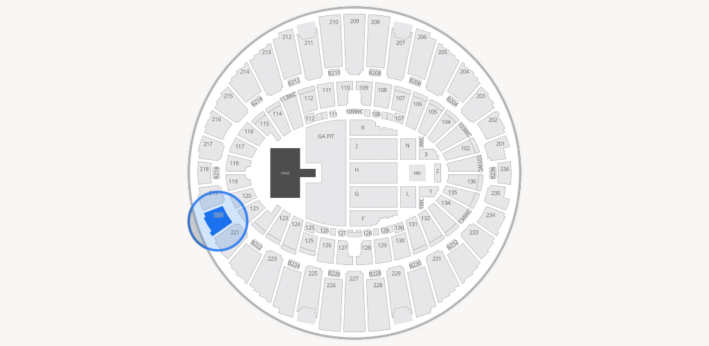 Kia Forum Seating Chart