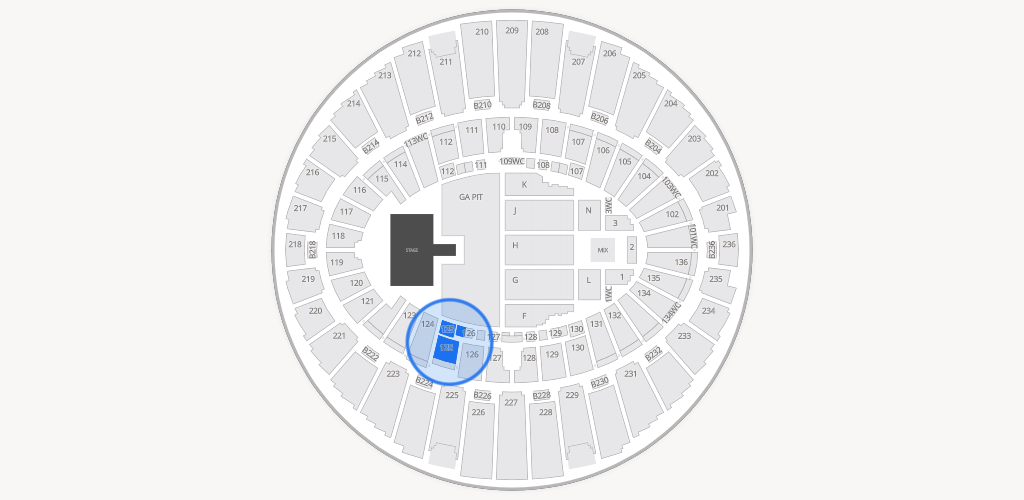 Kia Forum Seating Chart