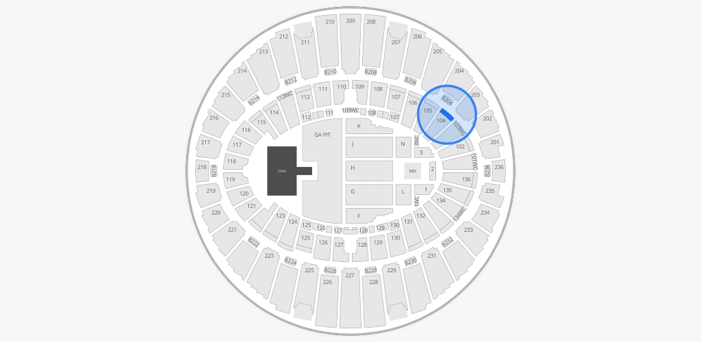 Kia Forum Seating Chart