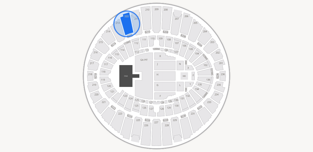 Kia Forum Seating Chart
