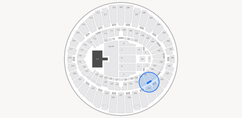 Kia Forum Seating Chart
