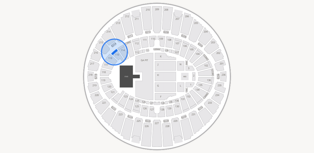 Kia Forum Seating Chart