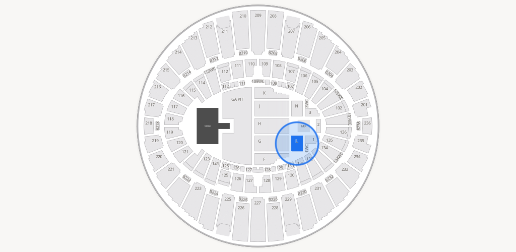 Kia Forum Seating Chart