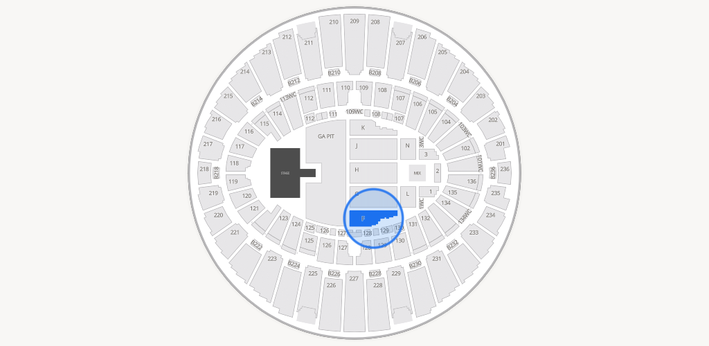 Kia Forum Seating Chart