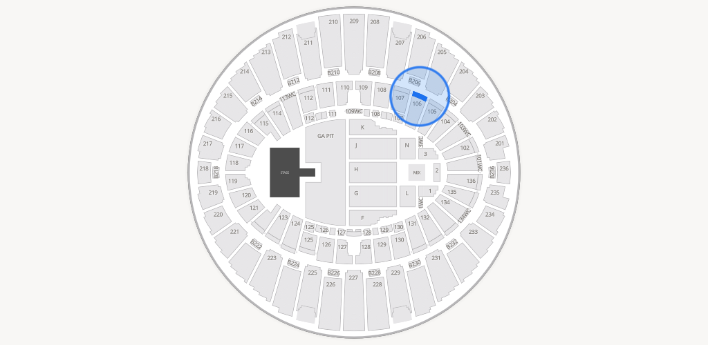 Kia Forum Seating Chart