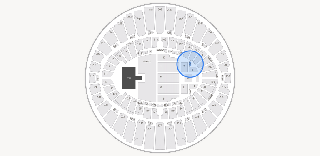 Kia Forum Seating Chart