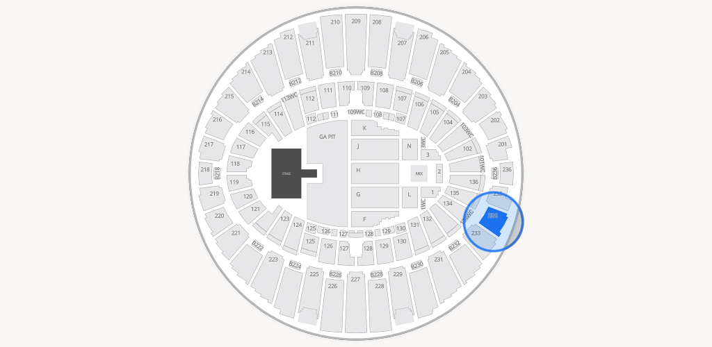 Kia Forum Seating Chart