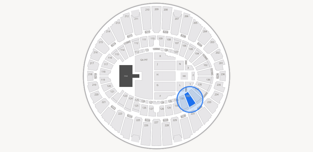 Kia Forum Seating Chart