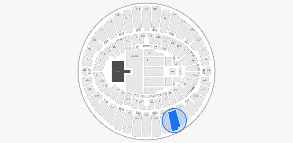 Kia Forum Seating Chart