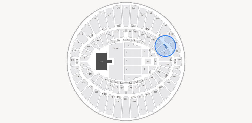 Kia Forum Seating Chart