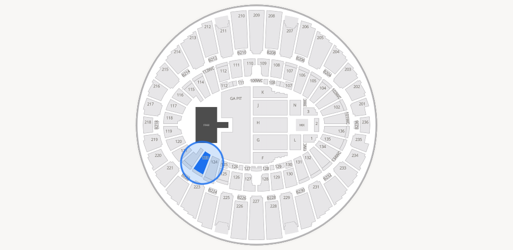Kia Forum Seating Chart