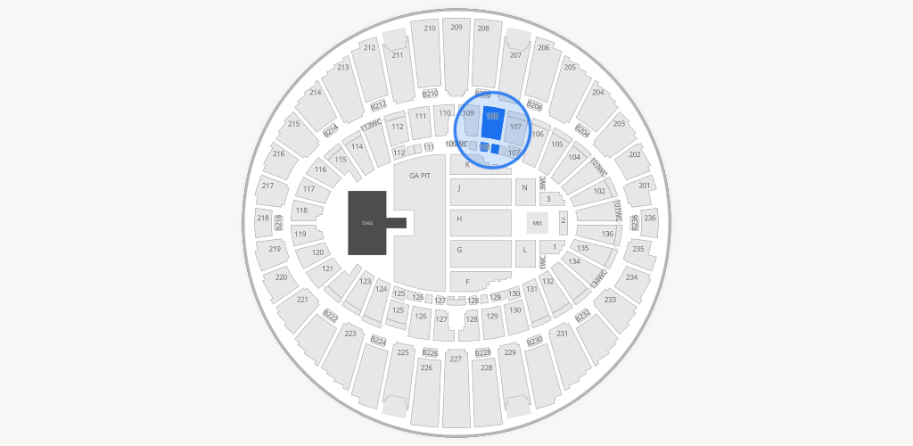 Kia Forum Seating Chart