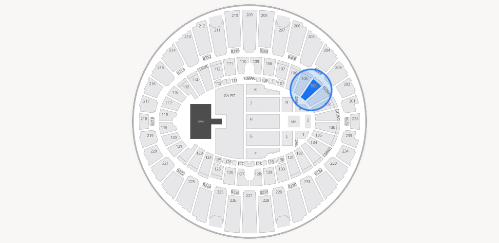 Kia Forum Seating Chart
