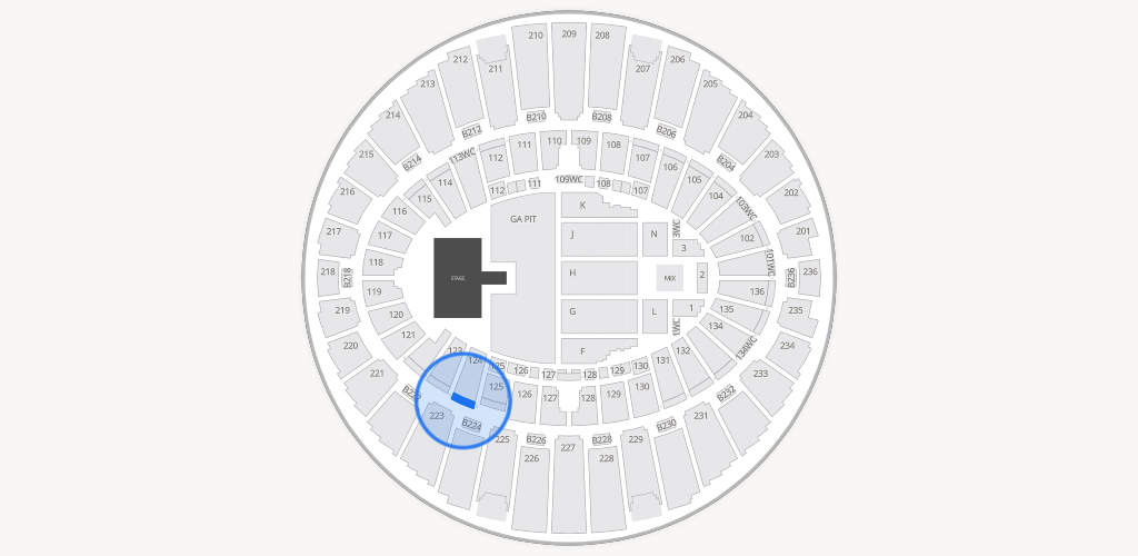 Kia Forum Seating Chart