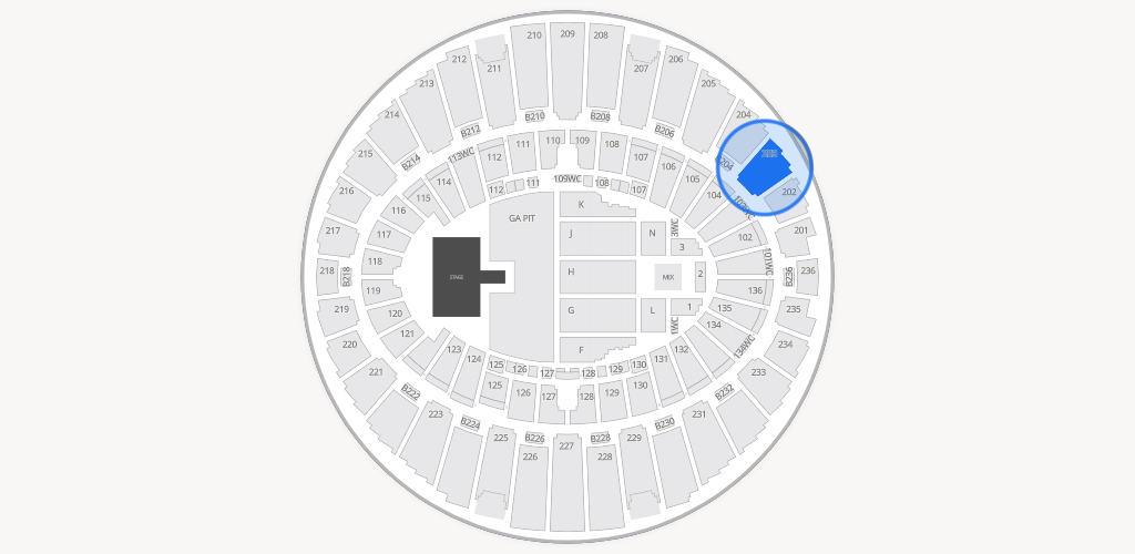 Kia Forum Seating Chart