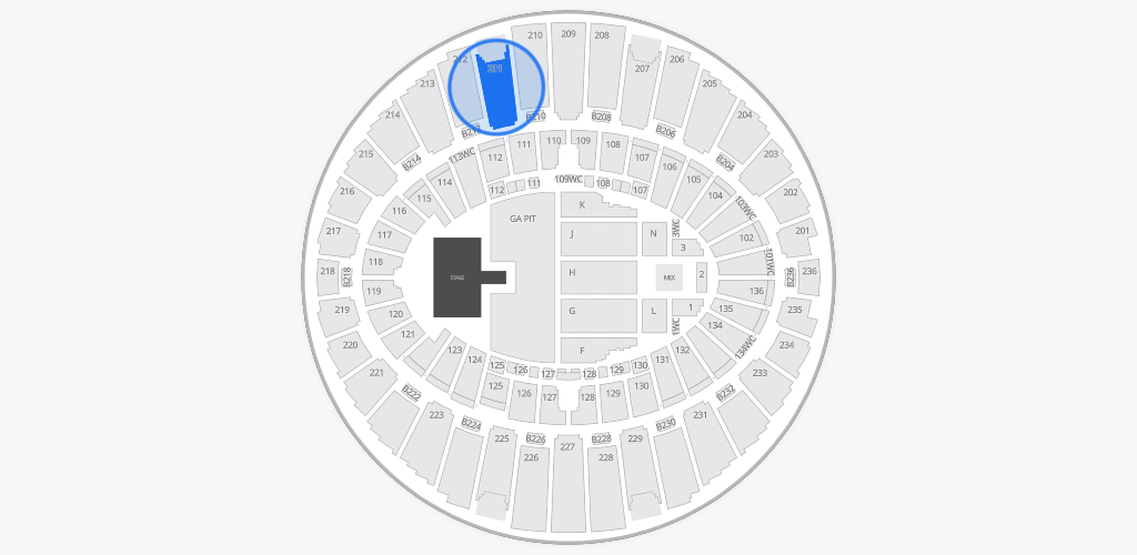 Kia Forum Seating Chart