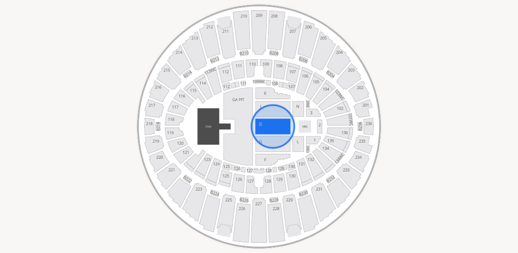 Kia Forum Seating Chart