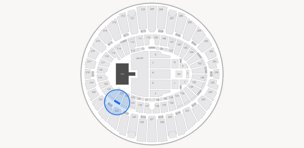 Kia Forum Seating Chart