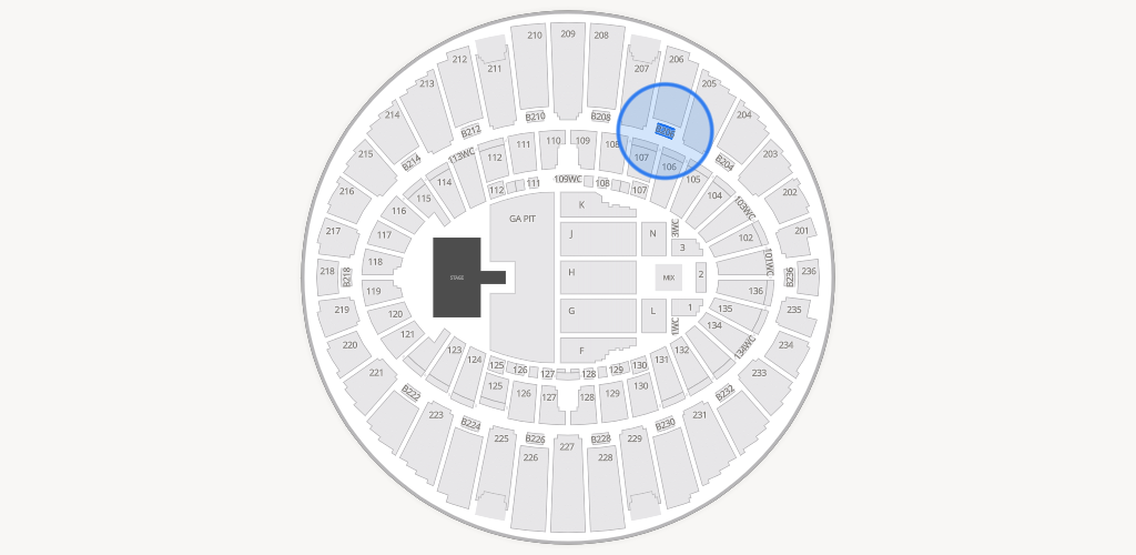 Kia Forum Seating Chart