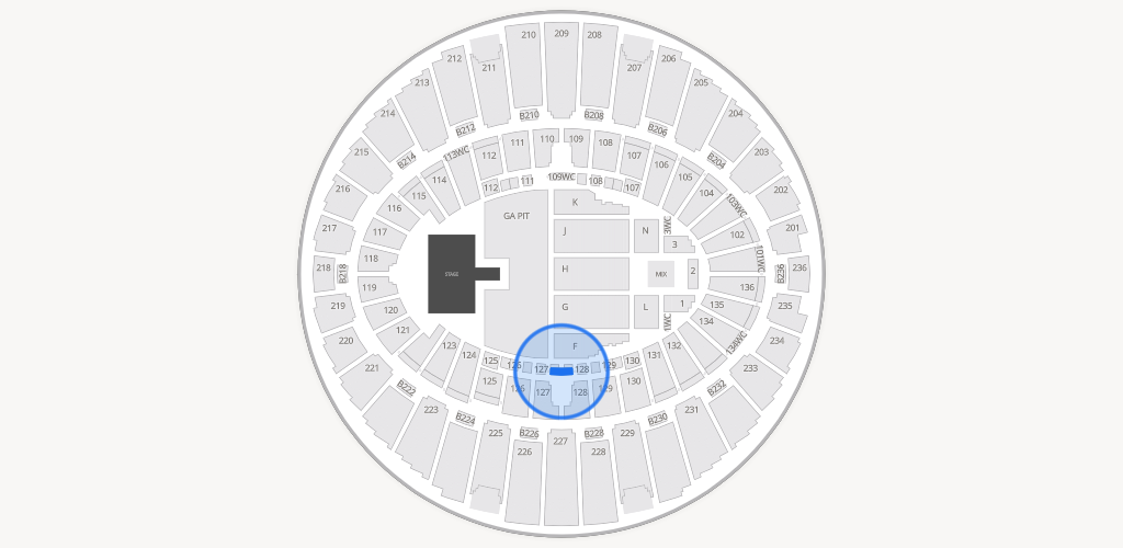 Kia Forum Seating Chart