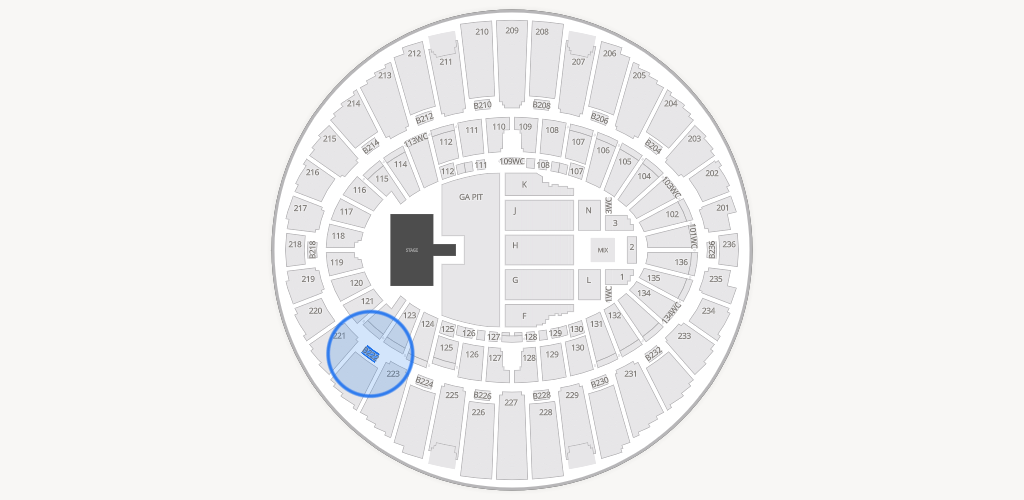 Kia Forum Seating Chart