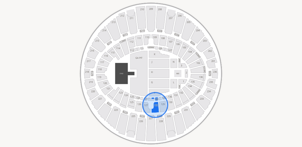 Kia Forum Seating Chart