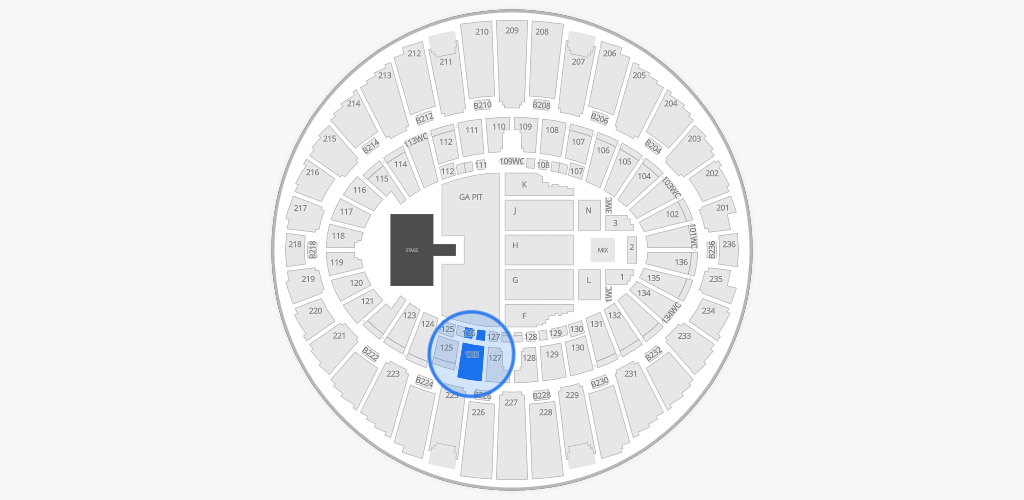 Kia Forum Seating Chart