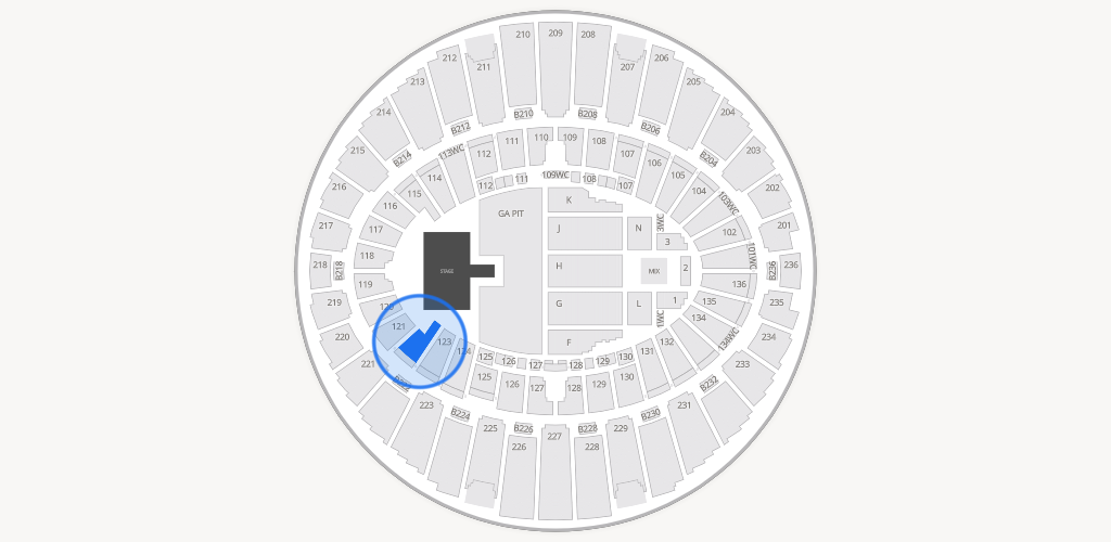 Kia Forum Seating Chart