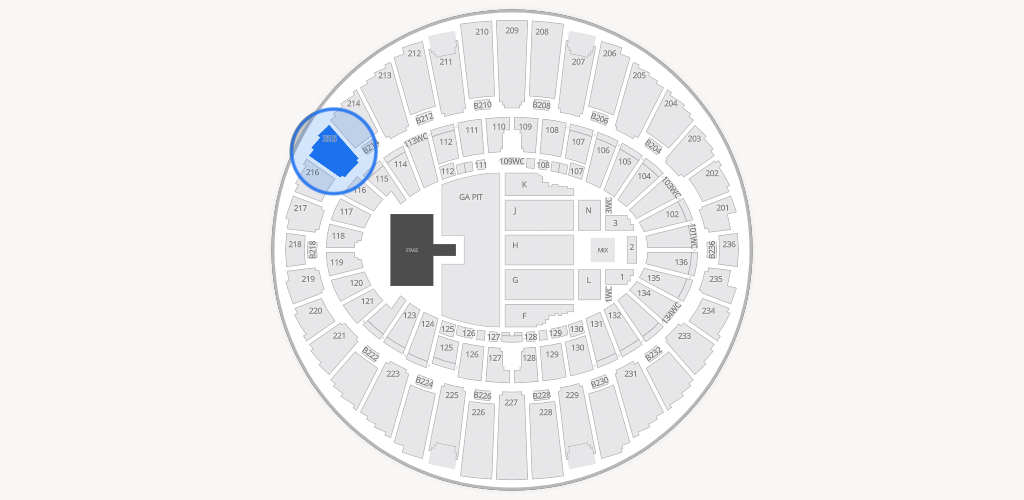 Kia Forum Seating Chart