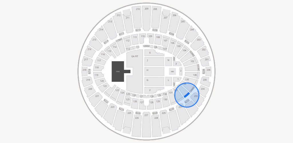Kia Forum Seating Chart