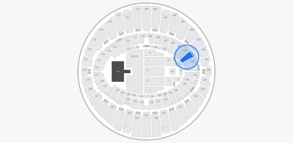 Kia Forum Seating Chart