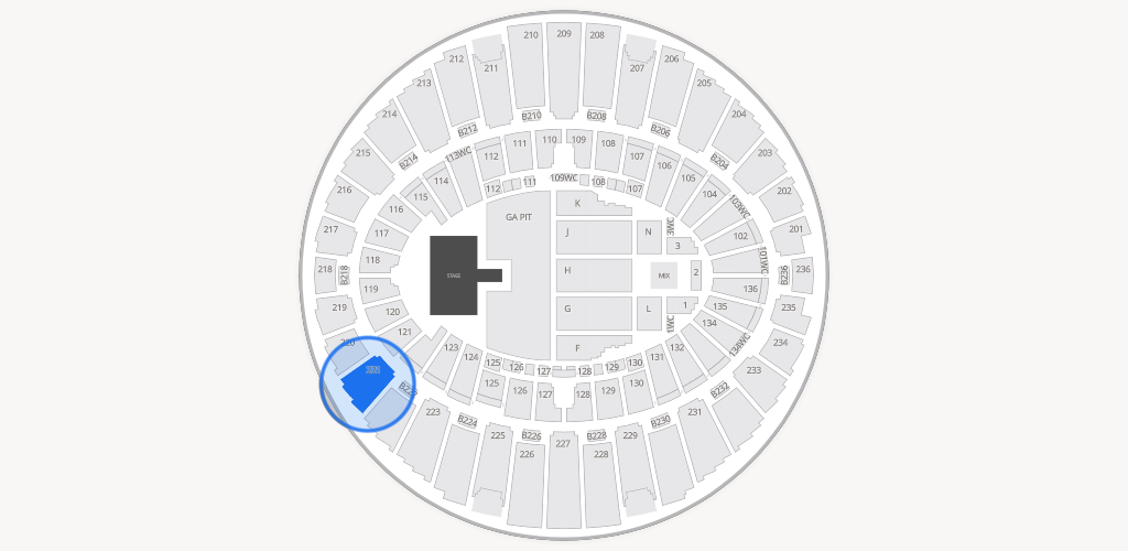 Kia Forum Seating Chart
