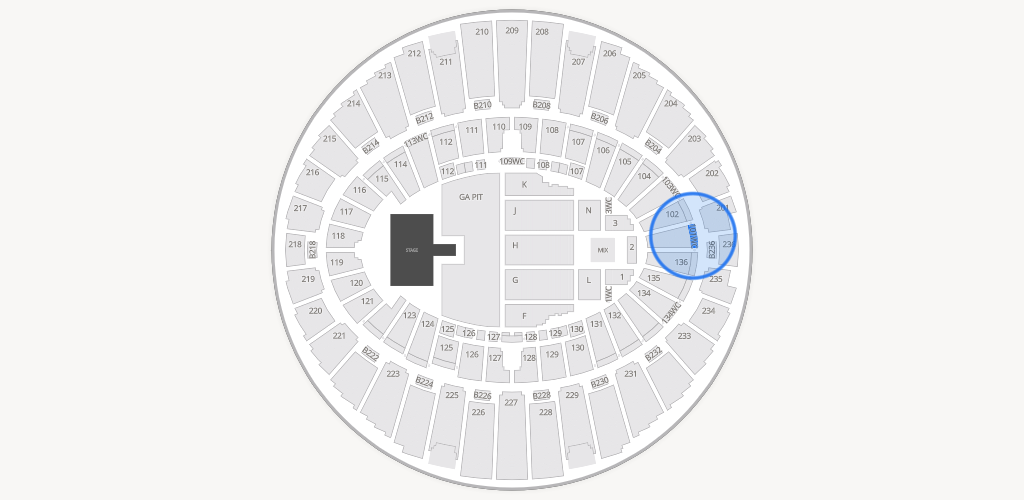 Kia Forum Seating Chart