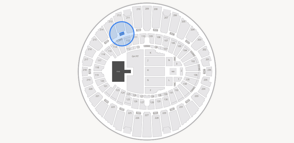 Kia Forum Seating Chart