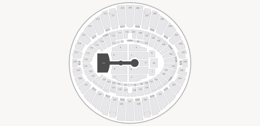 Kia Forum Seating Chart