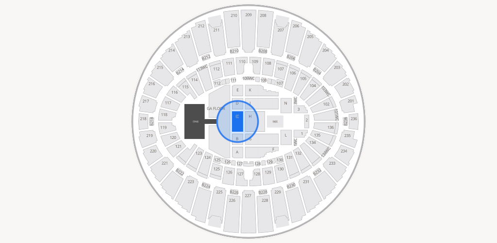 Kia Forum Seating Chart