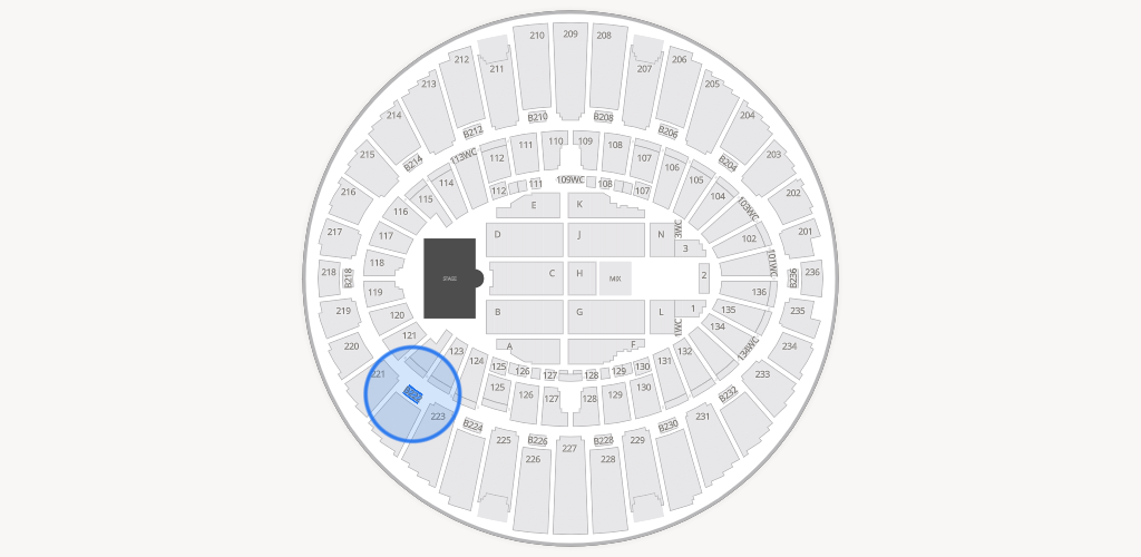 Kia Forum Seating Chart