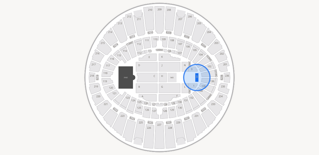 Kia Forum Seating Chart