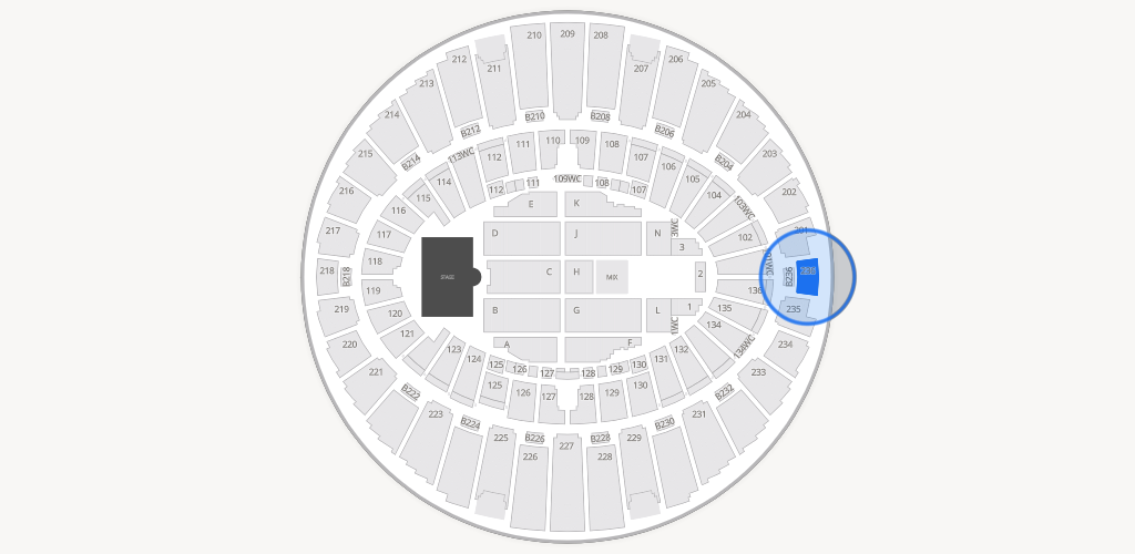 Kia Forum Seating Chart