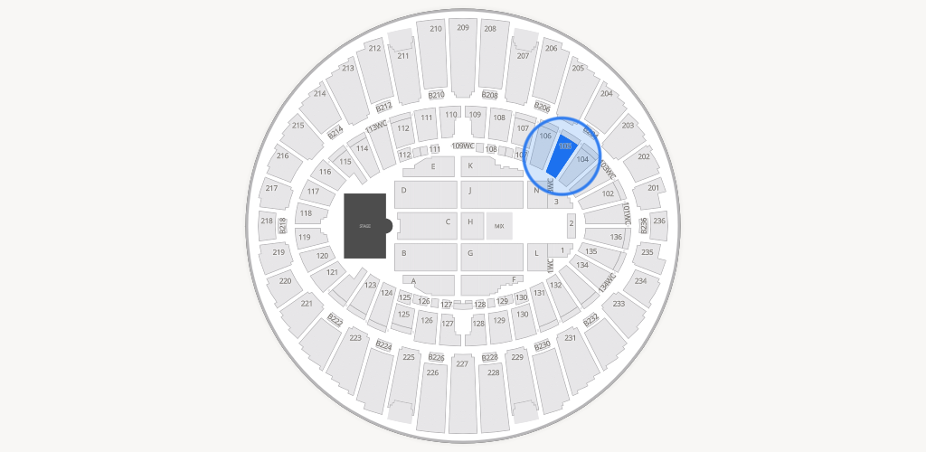 Kia Forum Seating Chart